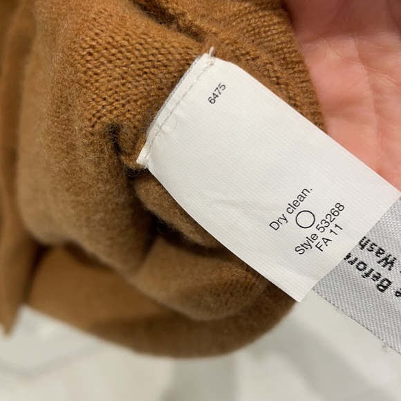 J Crew | Brown cashmere sweater (Small) - Picture 5 of 5